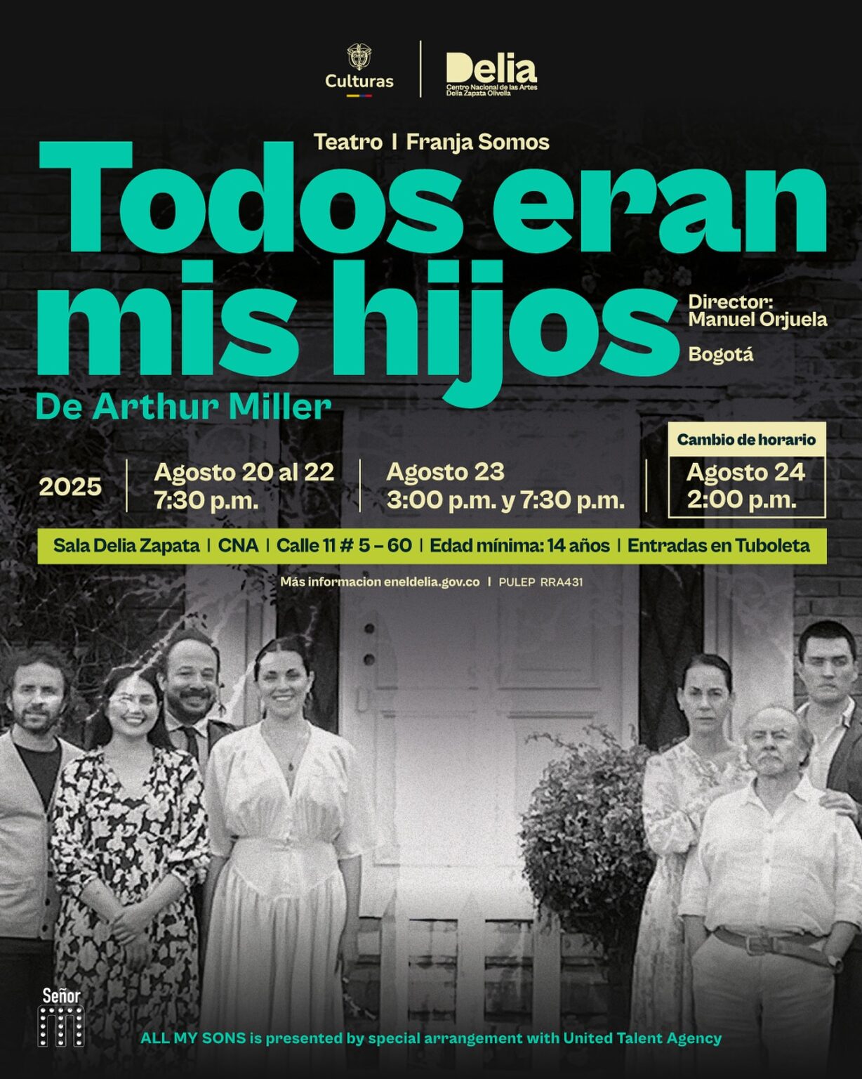 “Todos eran mis hijos” de Arthur Miller regresa al CNA en 2025