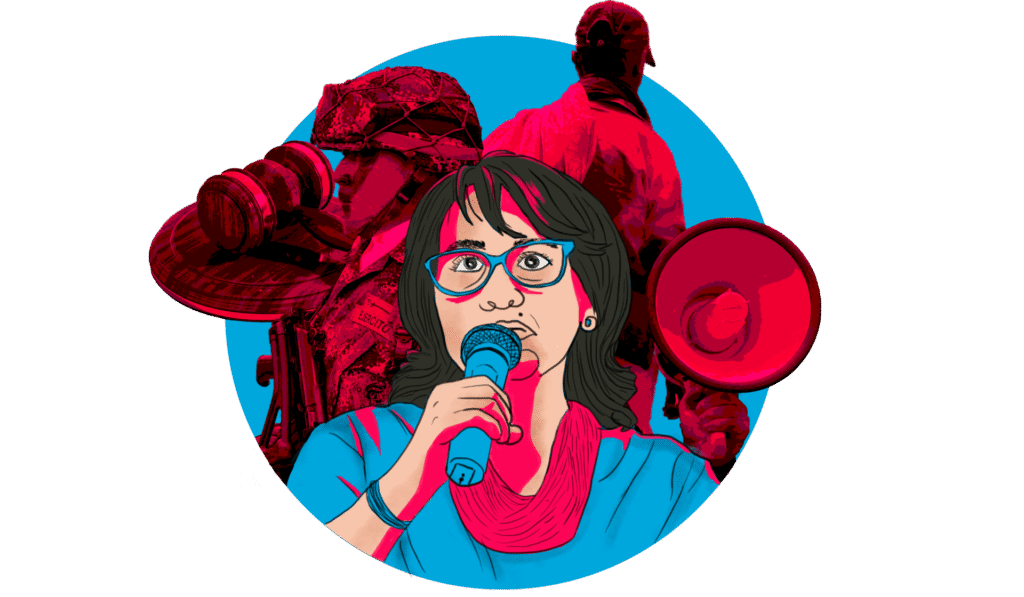 Mujeres Guerreras que Buscan la Paz