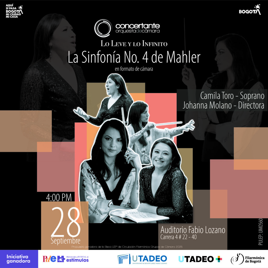 LO LEVE Y LO INFINITO La Sinfonía No. 4 de Mahler en formato de cámara
