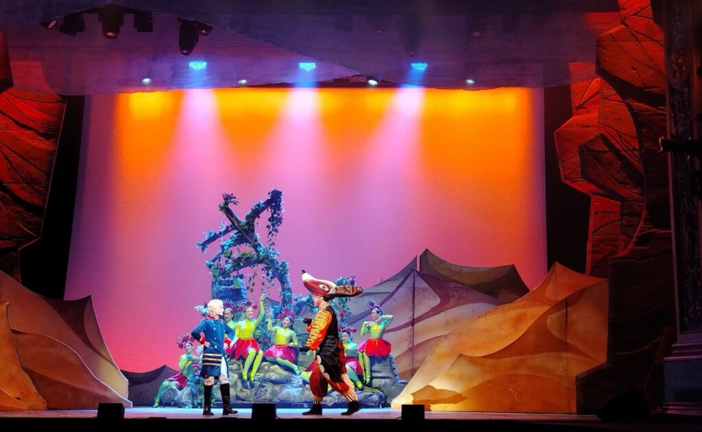 Escena de ensayo de El Principito, el musical. Foto: Marcela Zuluaga Contreras.