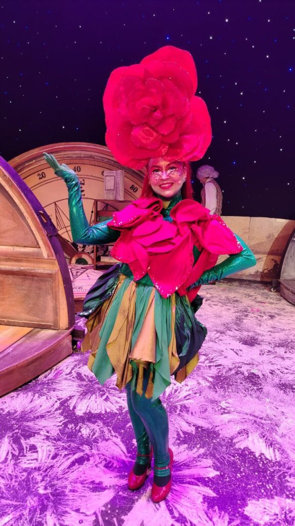 Mary Perdomo es La Rosa en el musical El Principito. Foto: Marcela Zuluaga Contreras.