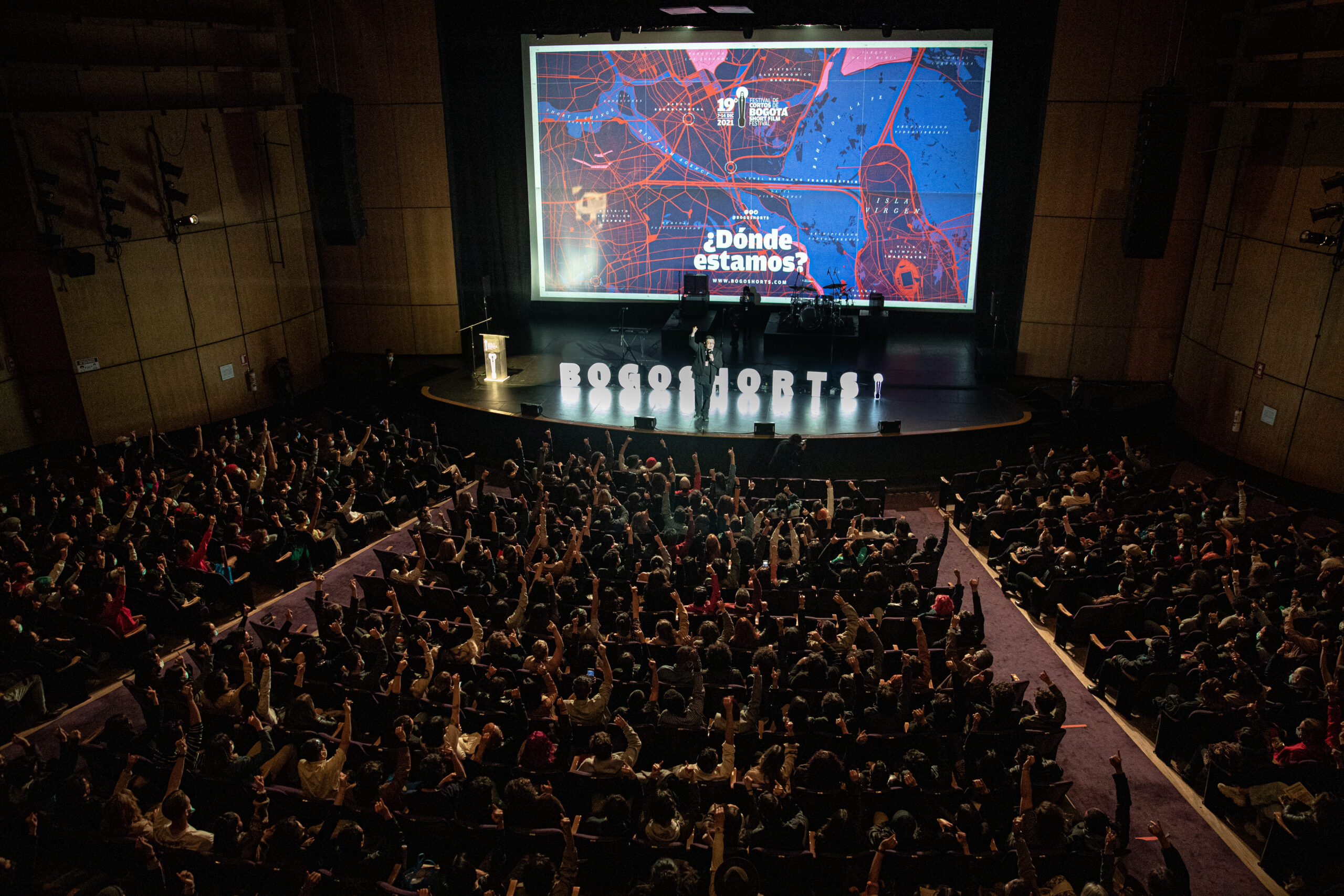 El Festival BOGOSHORTS es uno de los 4 eventos nacionales a través de los cuales se llega a la nominación para los Premios Macondo de la Academia Colombiana de Cine, la cual gracias al acompañamiento y sugerencias del Festival ha fortalecido en los últimos años su relación con los cortos y los talentos emergentes. Foto: cortesía.